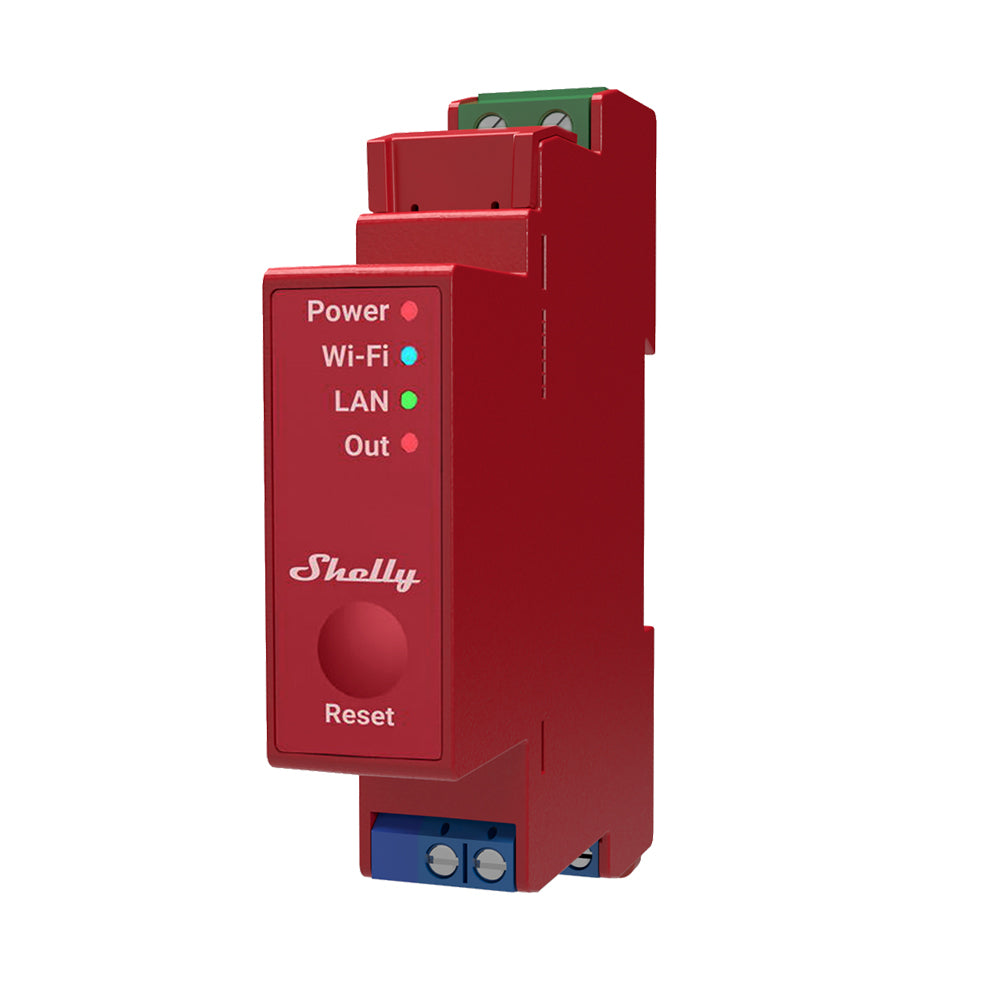 Shelly Pro 1PM Relay (DIN Rail Mountable) Shelly Pro 1PM Relay (DIN Rail Mountable)